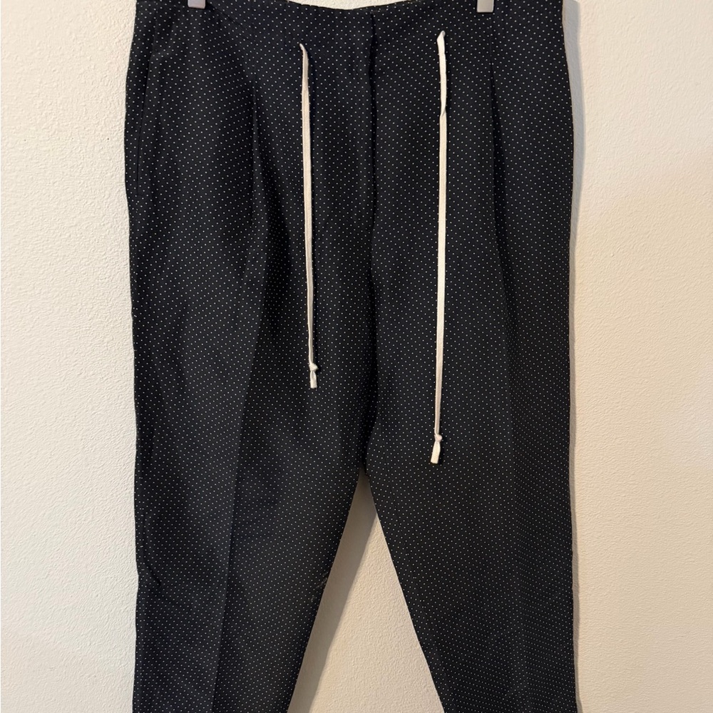 Women’s 3.1 Phillip Lim Pants Trousers Size 6 Polka Dot Silk Cotton Blend Work